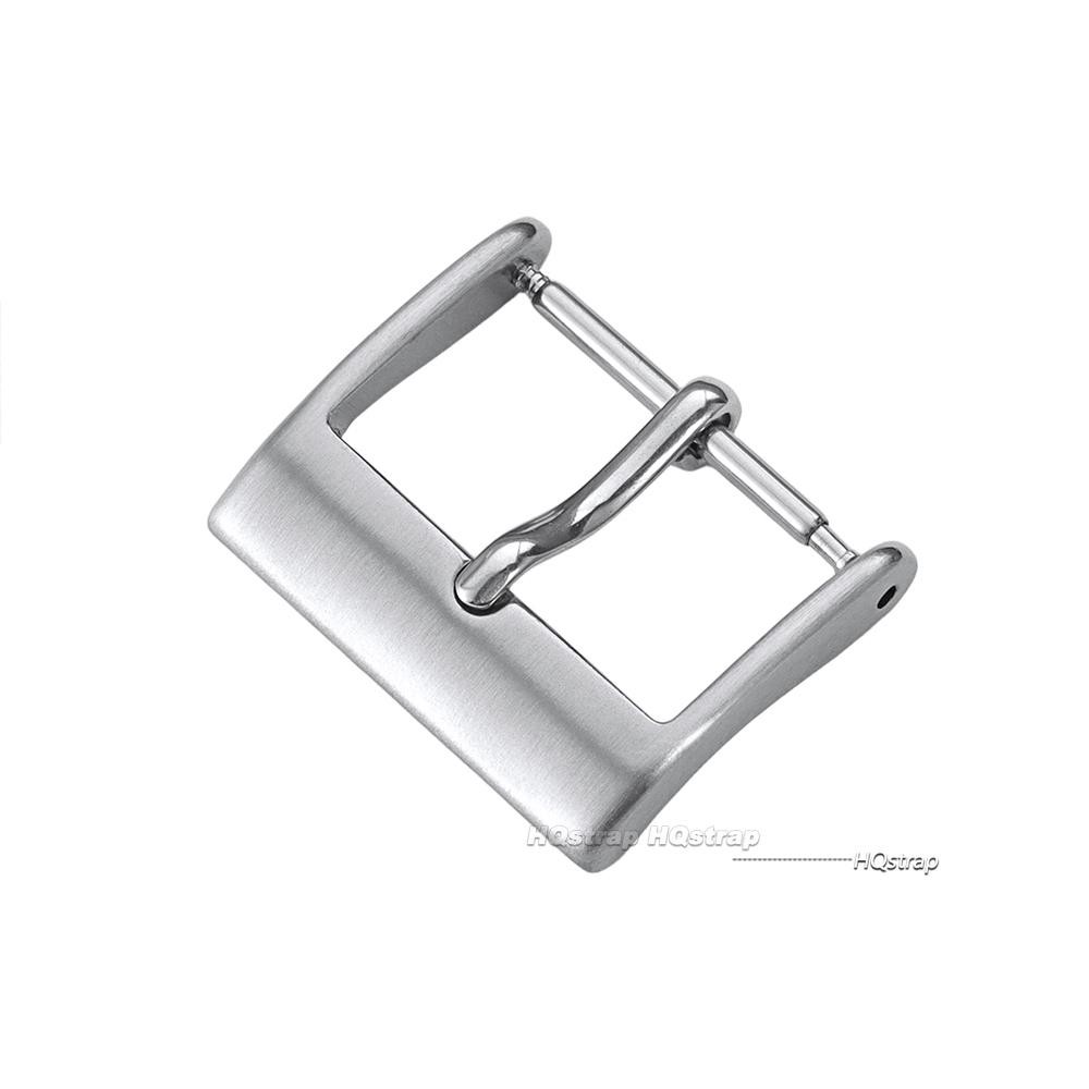 16mm 18mm Stainless Steel Watch Buckle Matte Pin Clasp Strap Replacement Kit