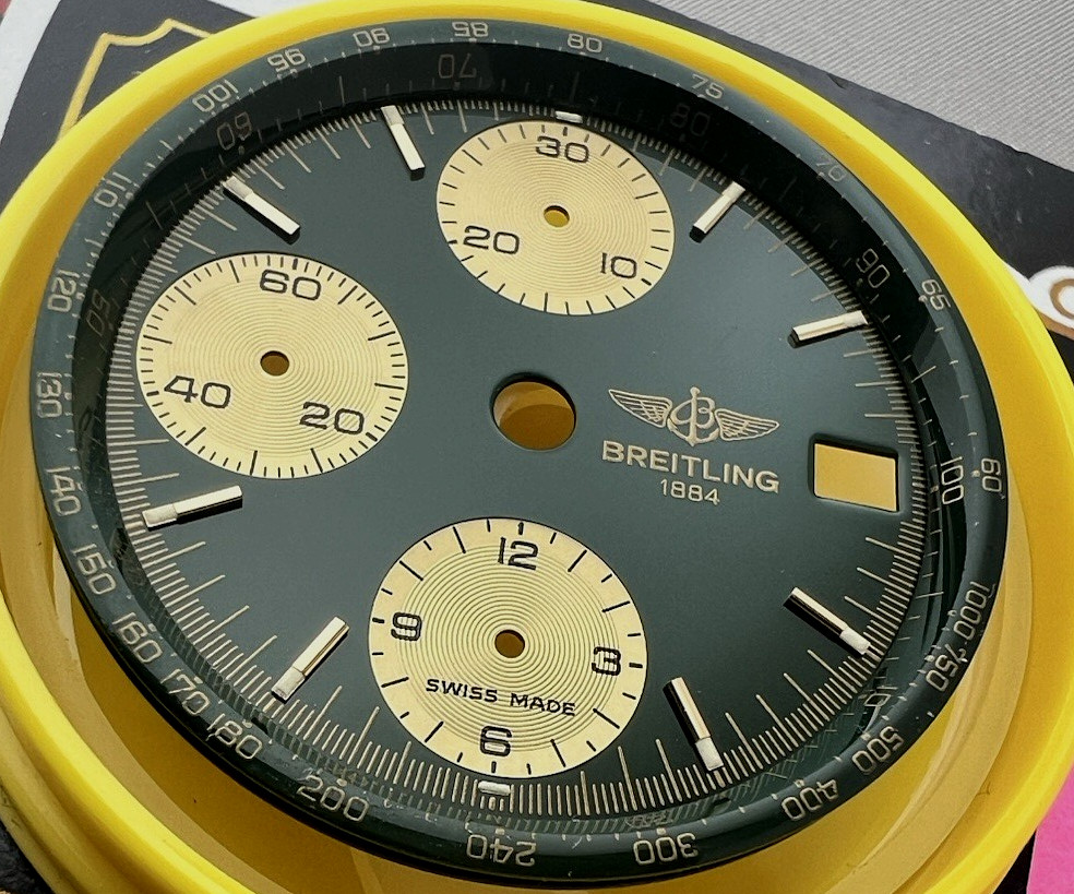 Breitling Watch Green DIAL NEW Rare Chronomat 29 mm Swiss Made OEM Authentic
