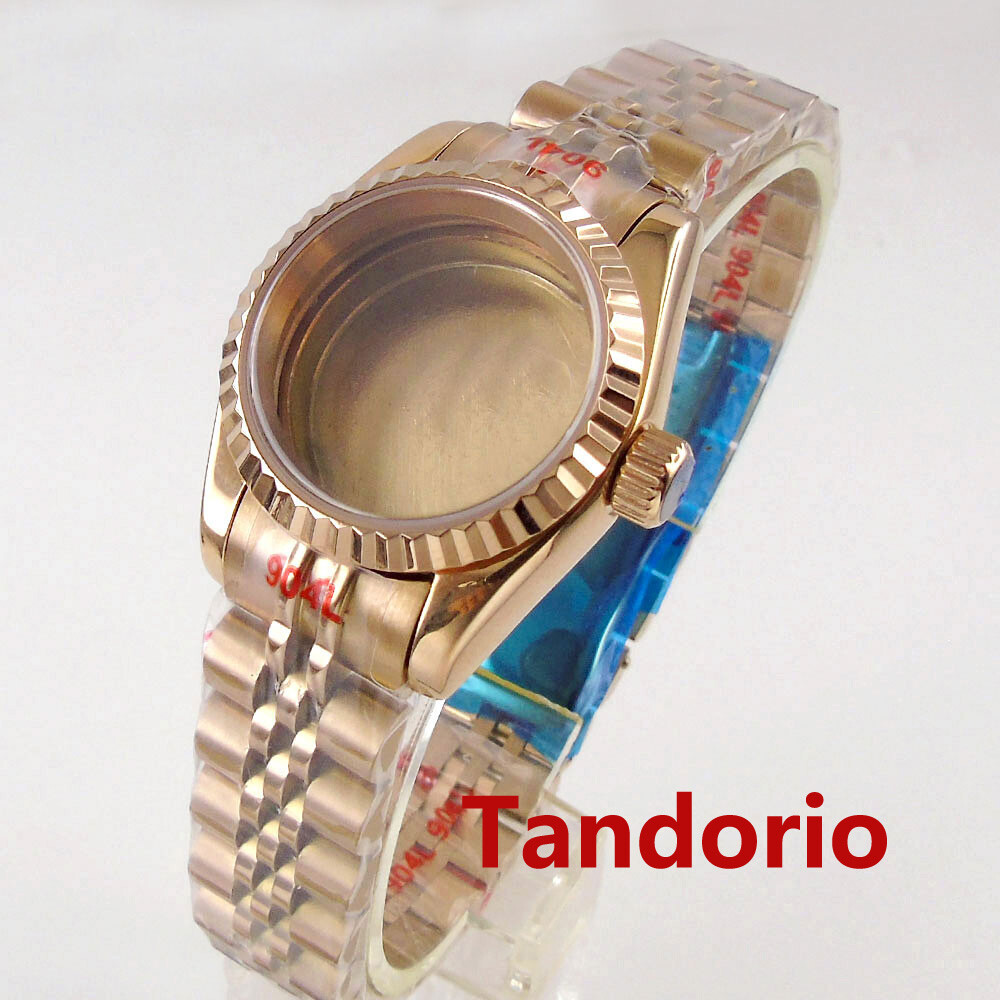 New 26mm 316L Stainless Steel Watch Case Fit Japan NH05A NH06A For Ladies Watch