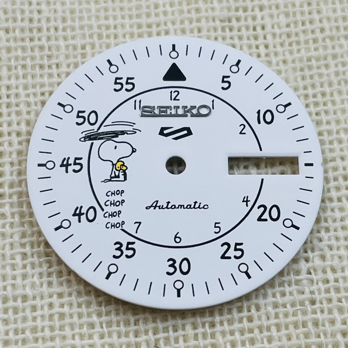 28.5mm Watch Dial No Luminous for NH36 NH36A Movement Retro Cartoon Dials Mod