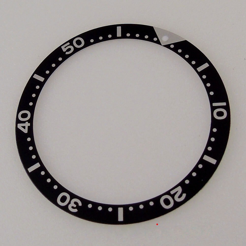 39mm Alloy Watch Bezel Insert Ring For 45mm Watch Case White Marks Watch Parts🎁