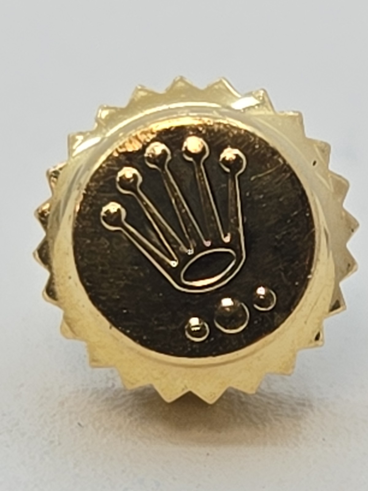 Rolex Crown, 7mm , 24 704 8, 116718,116528 18k Yellow Gold ,AAA Condition