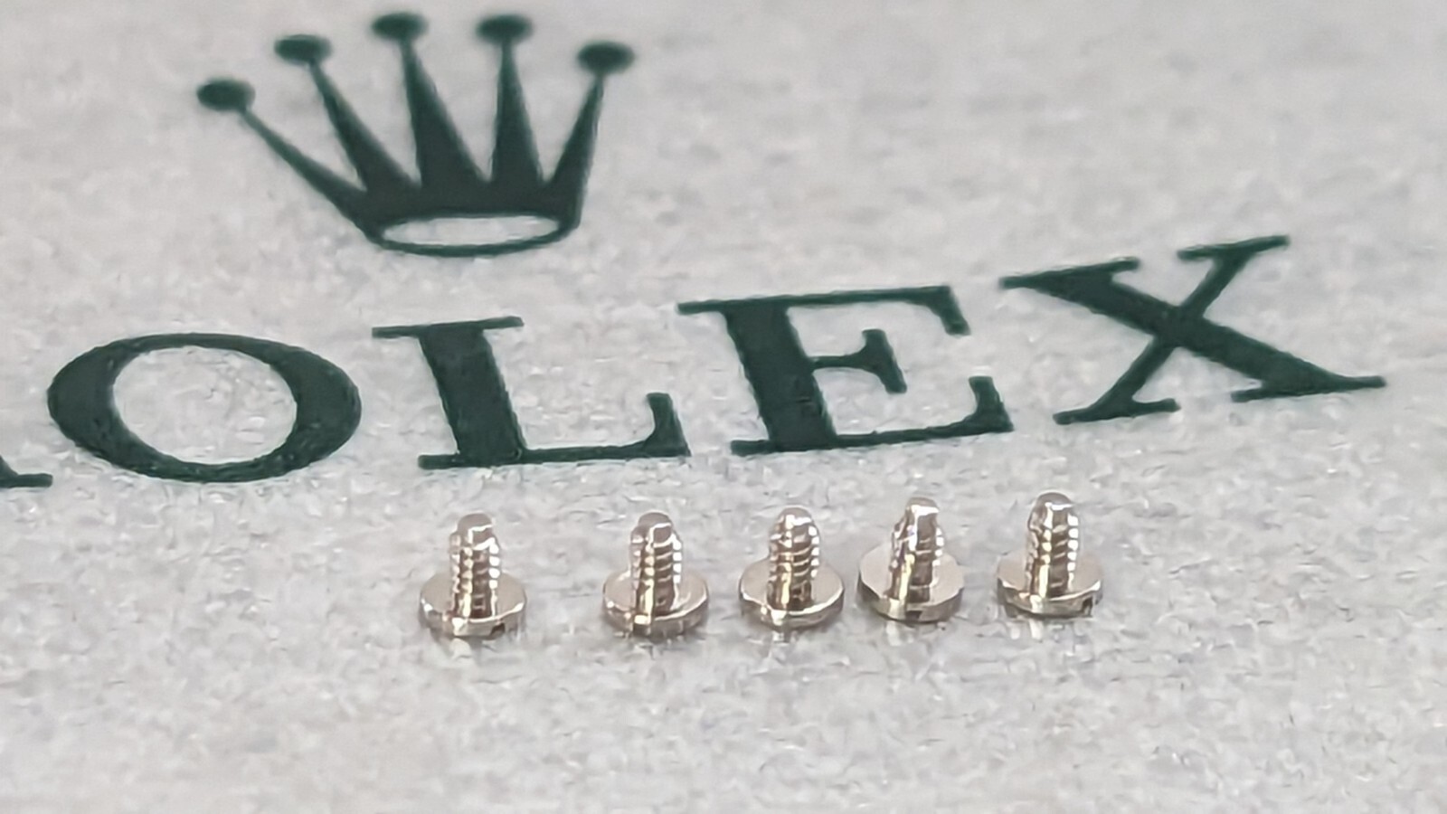 Rolex Genuine 2130 2135 5115 Screw For Pallet Minute Pinion Auto Bridge 5 Piece