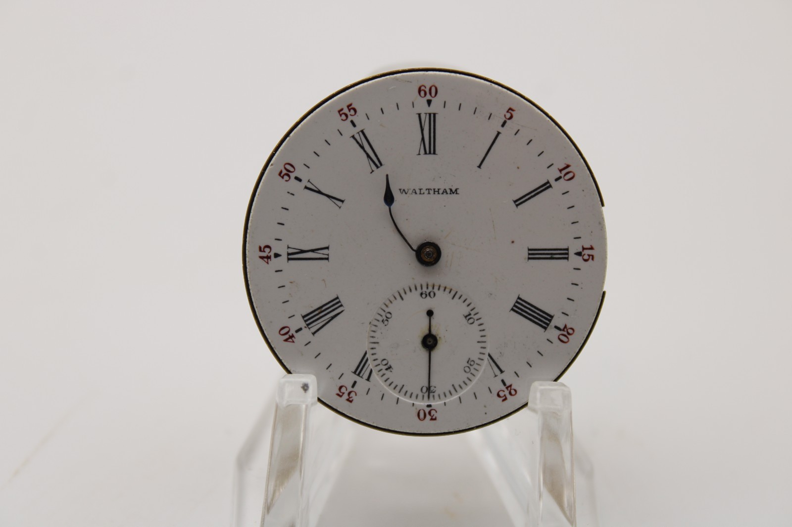 1902 WALTHAM POCKET WATCH MOVMENT 11289540 GRADE: SEASIDE 6s 15j (PN3)
