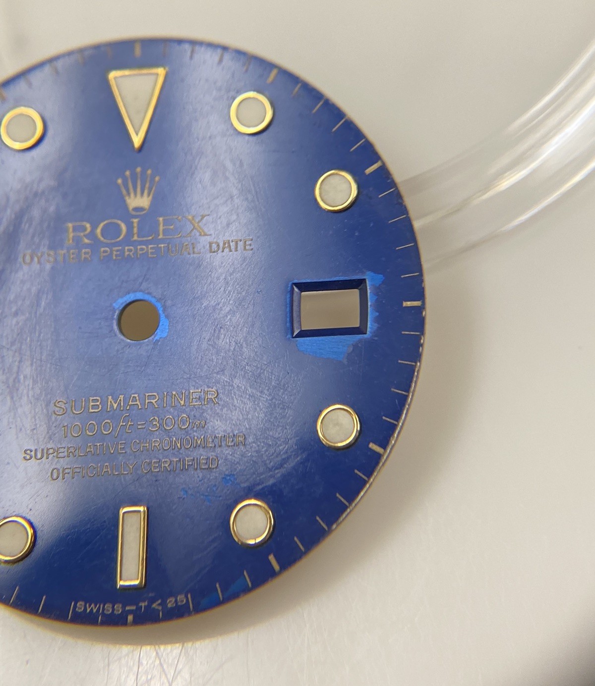 Genuine Rolex Submariner 16613 16618 16808 Cal. 3035/3135 Blue Tritium Dial
