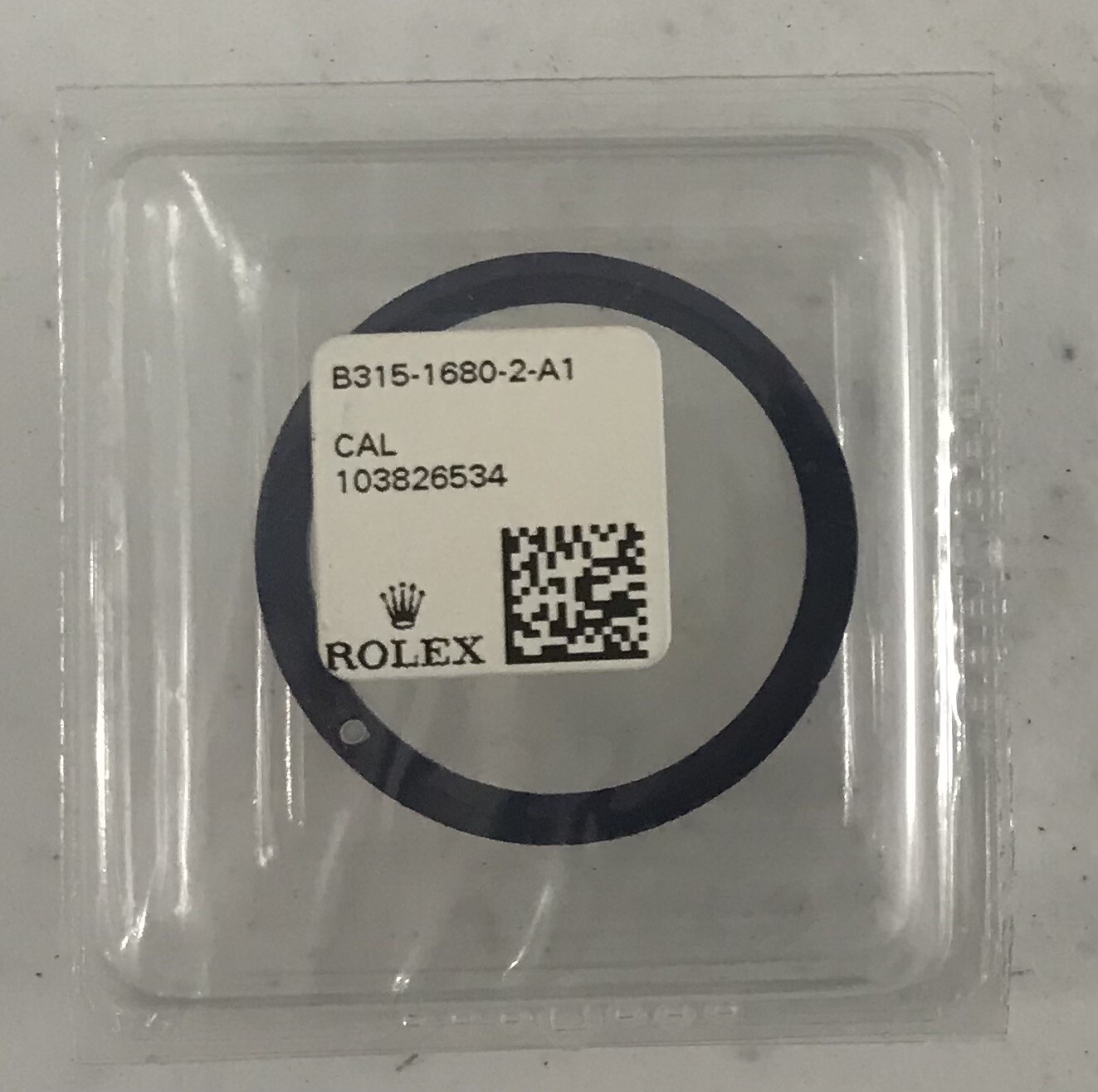 ROLEX SUBMARINER Old StyleI BLUE BEZEL INSERT GENUINE 315-1680-2A1- New Sealed