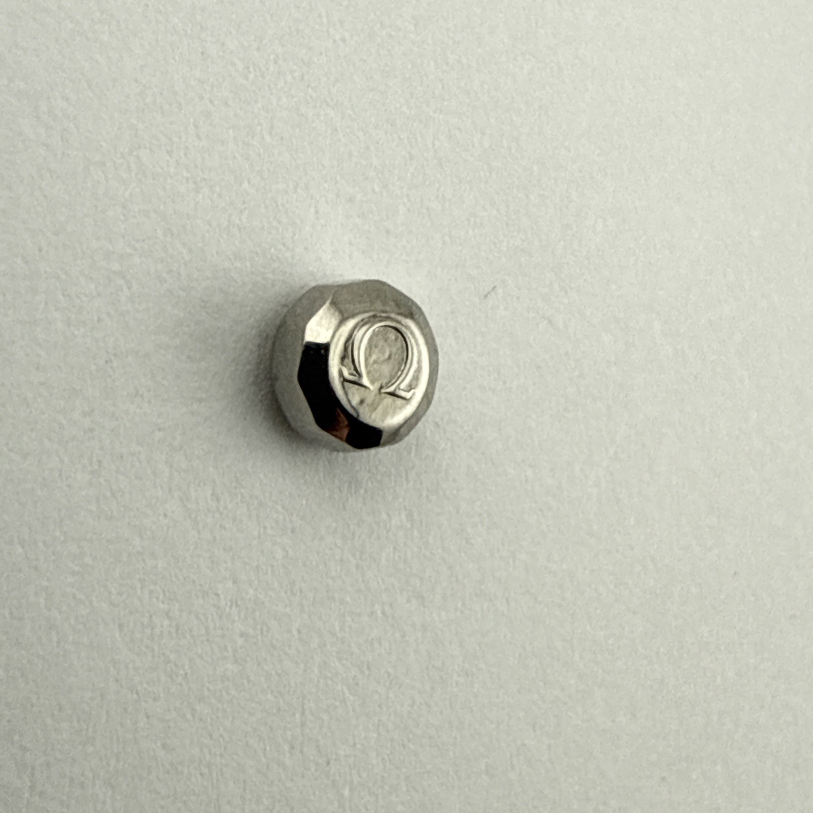 Genuine Omega Crown 4.4 x 2.6mm Watch Part Stainless Steel