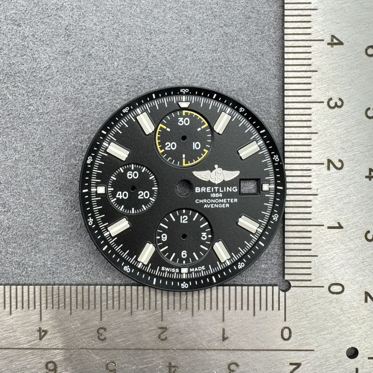 Breitling Dial Dial Avenger Chrono A13317 Black