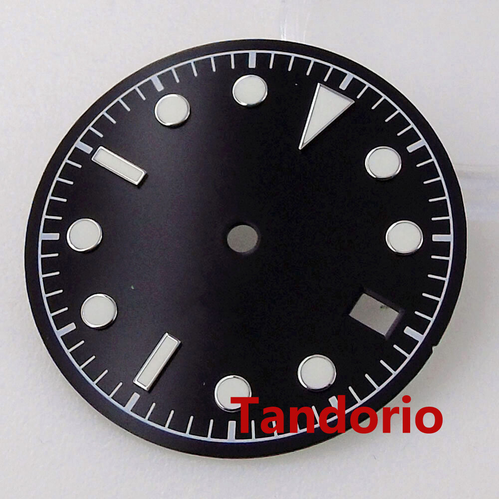 30.4mm Men Watch Dial Fit NH35 NH36 7s26 ETA 2836 2824 PT5000 Automatic Movement