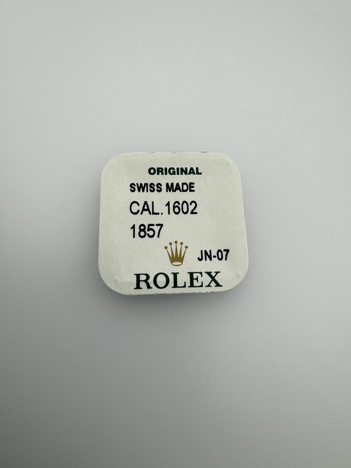Rolex Original 1602 1857 Minute Wheel Genuine New Old Stock Seal