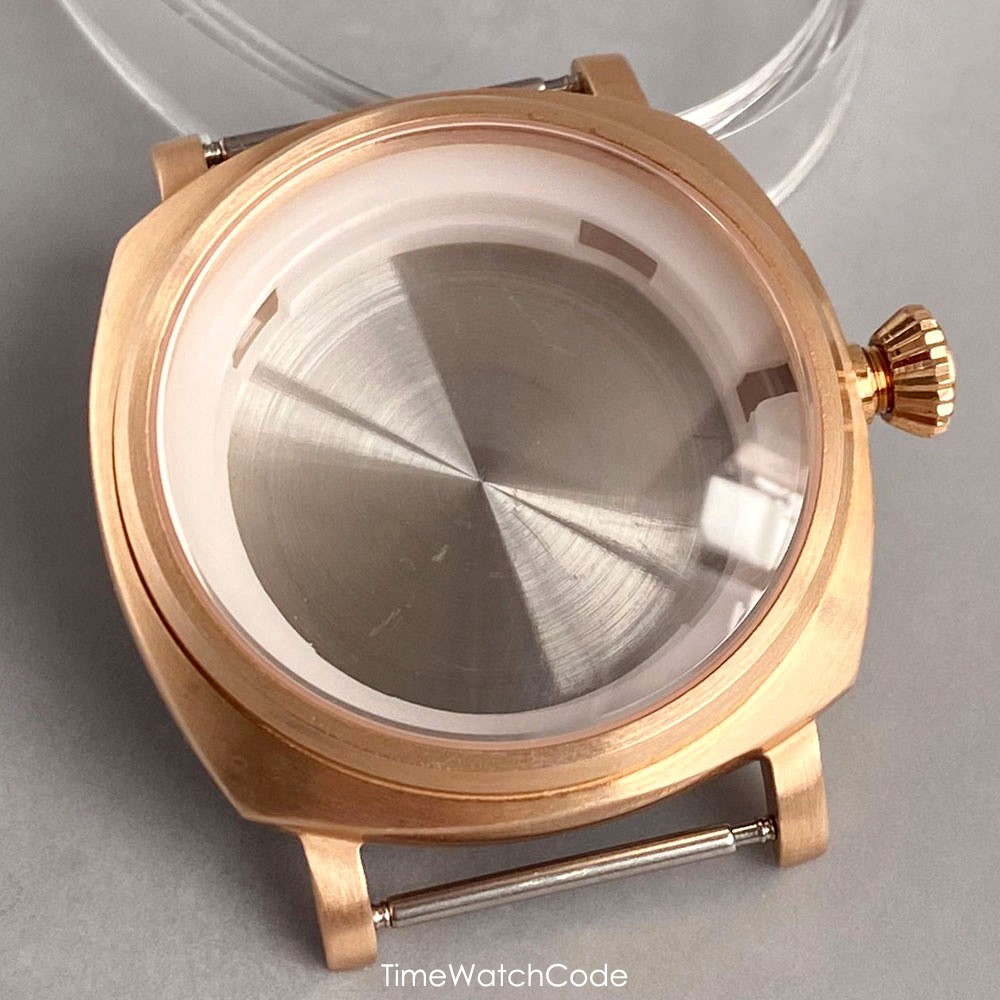 Retro Watch Case 42mm 316L/Bronze for NH35 ETA2824 PT5000 Miyota8215 Sapphire