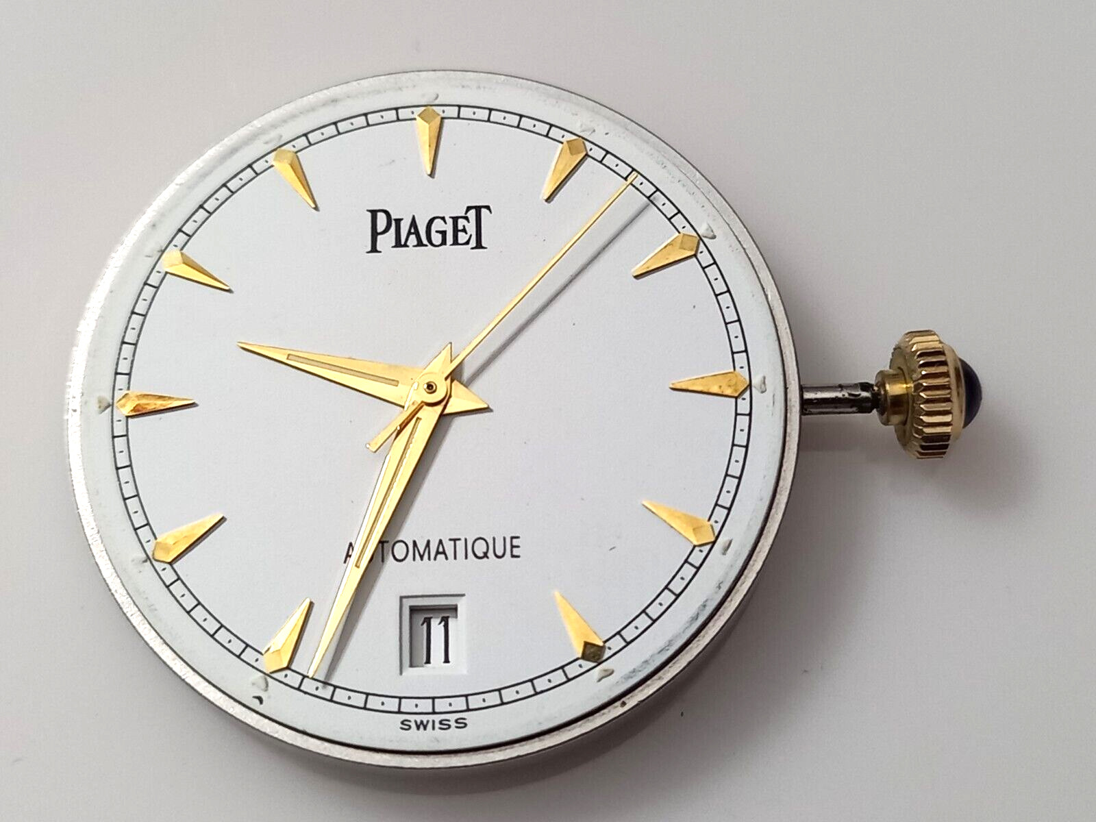 PIAGET POLO AUTOMATIC CAL 9511 FREDERIC PIGUET 951 (Dial, Hands & Mvt) -WORKING