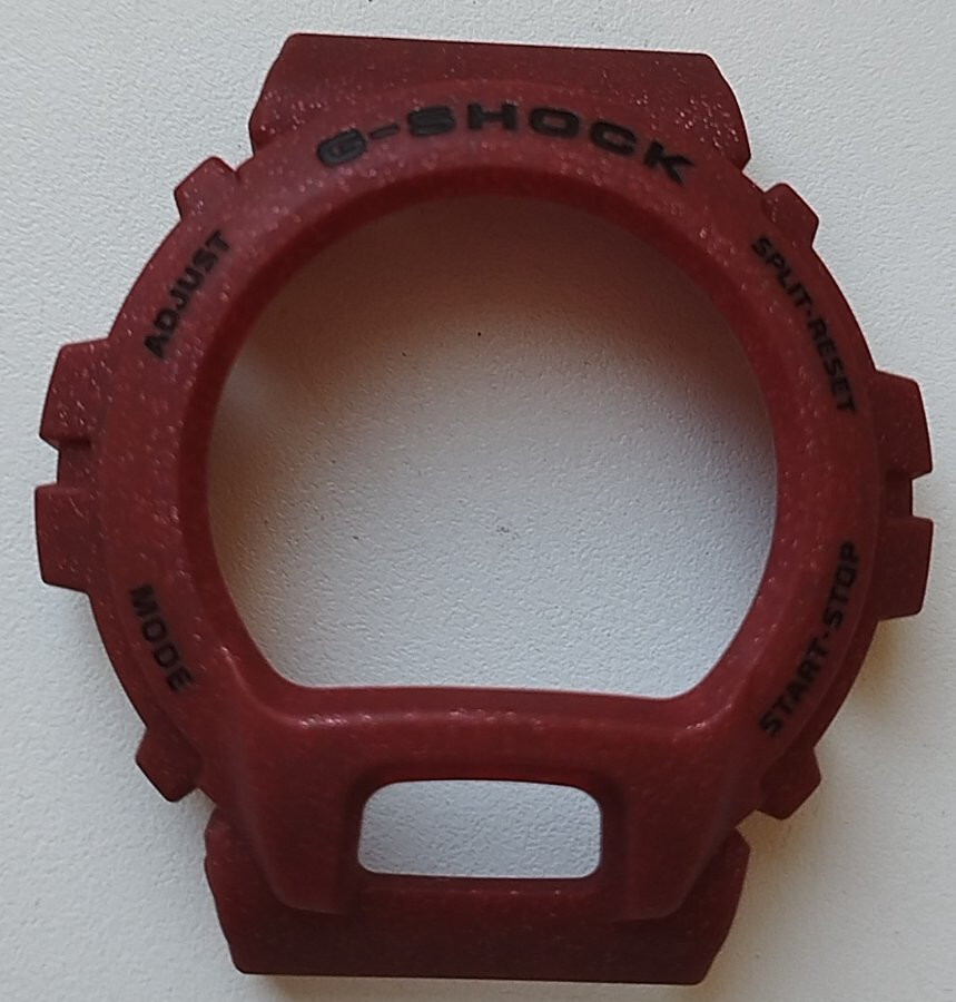 Casio Genuine Factory Replacement G Shock Bezel DW-6900GM-4A DW-5600GM-4 red