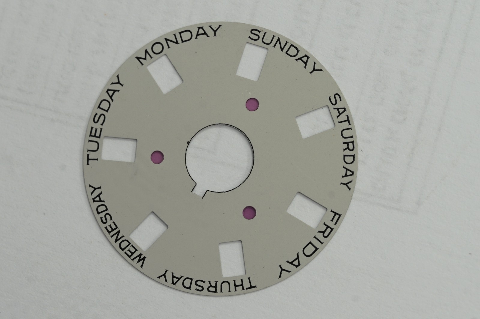 Authentic Rolex 218238 Day Disc White Day Date 3255 English #D2