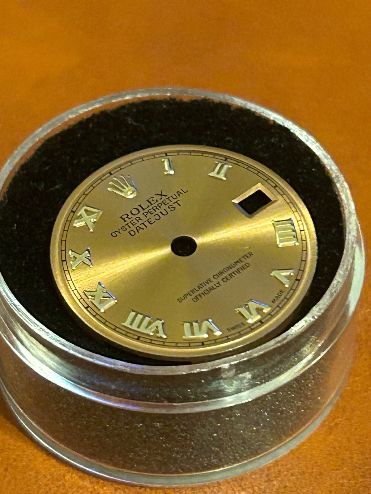 Rolex Ladies 26mm Datejust Salmon/Copper Roman Dial For 69174-79174-179174