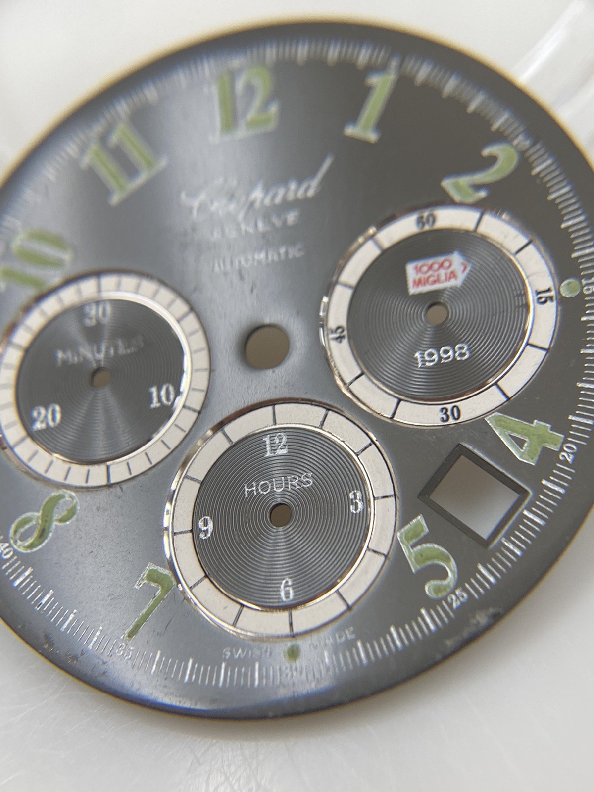 Genuine Chopard Geneve Automatic 1000 Mille Miglia 1998 Dial Ref.8331 Cal.2894/2