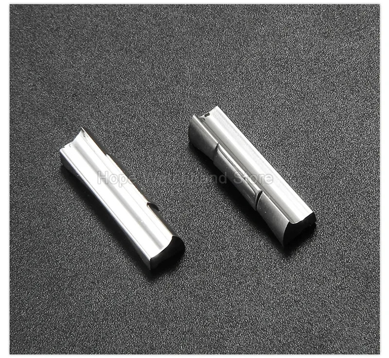 20mm 21mm Watchband End Links Curved For Yacht-Master Daytona Black Submariner