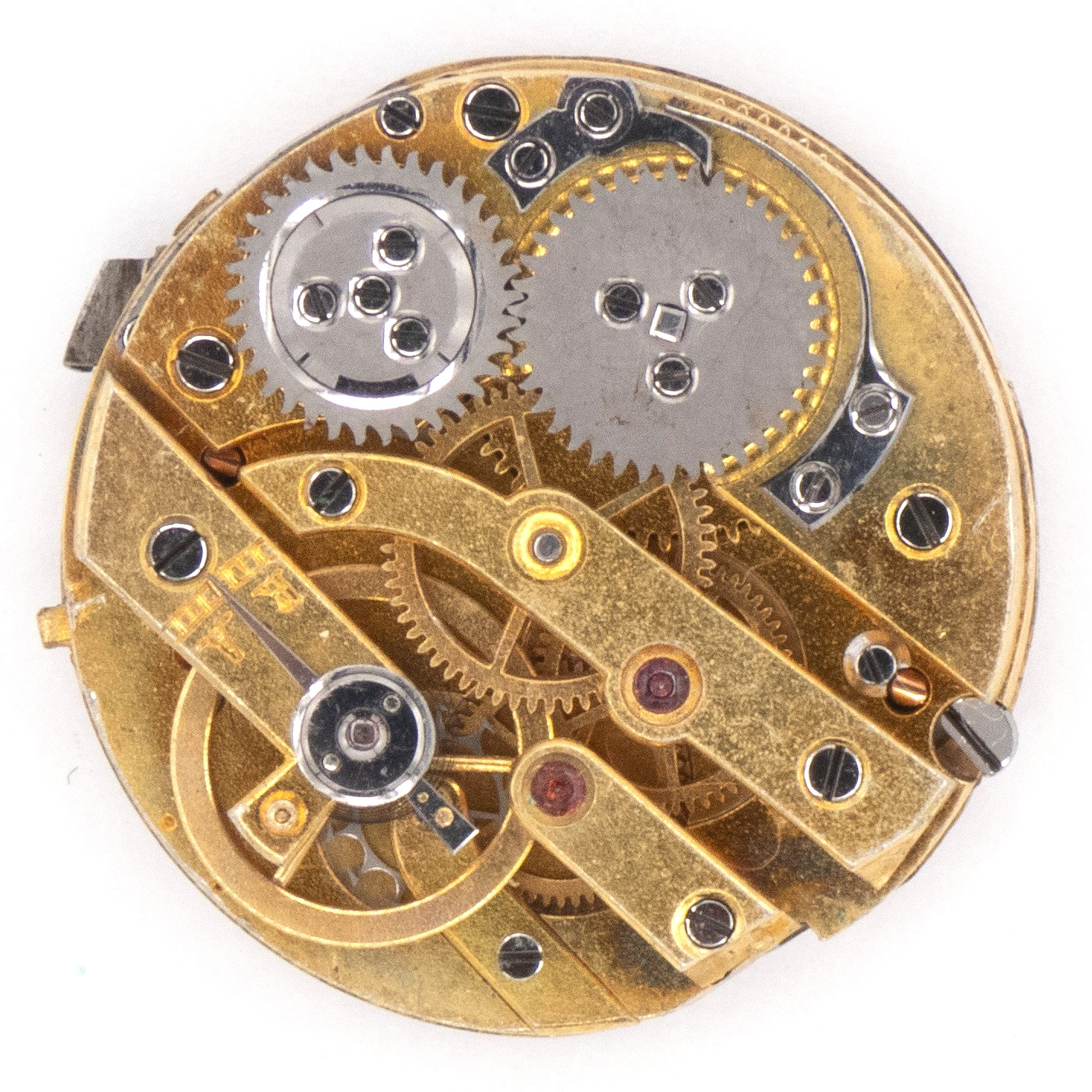 High Grade Swiss 20.6 x 5 mm Lever-Set Antique Pocket Watch Movement