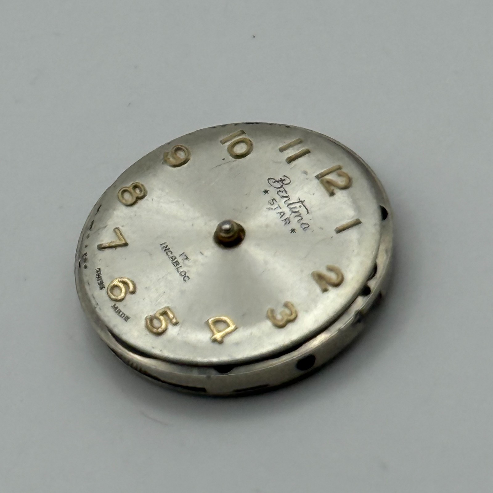 ETA 2512 Watch Movement Bentima 17 Jewels Swiss Manual Wind Parts Repair 17.5mm