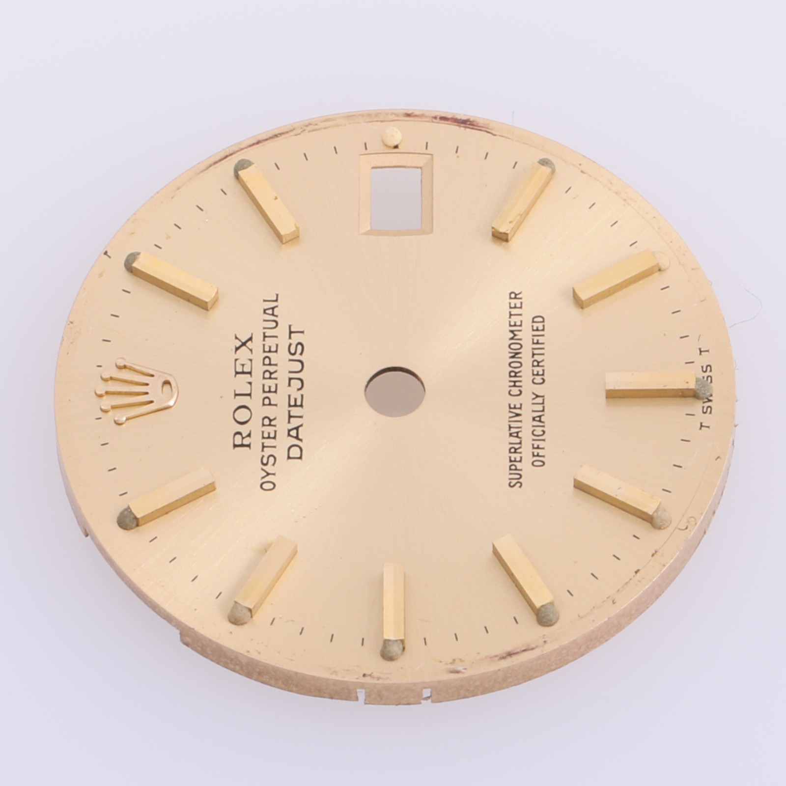 Rolex Lady Datejust 26mm Champagne Stick Dial TSwissT 6917 69173 69178 #J50