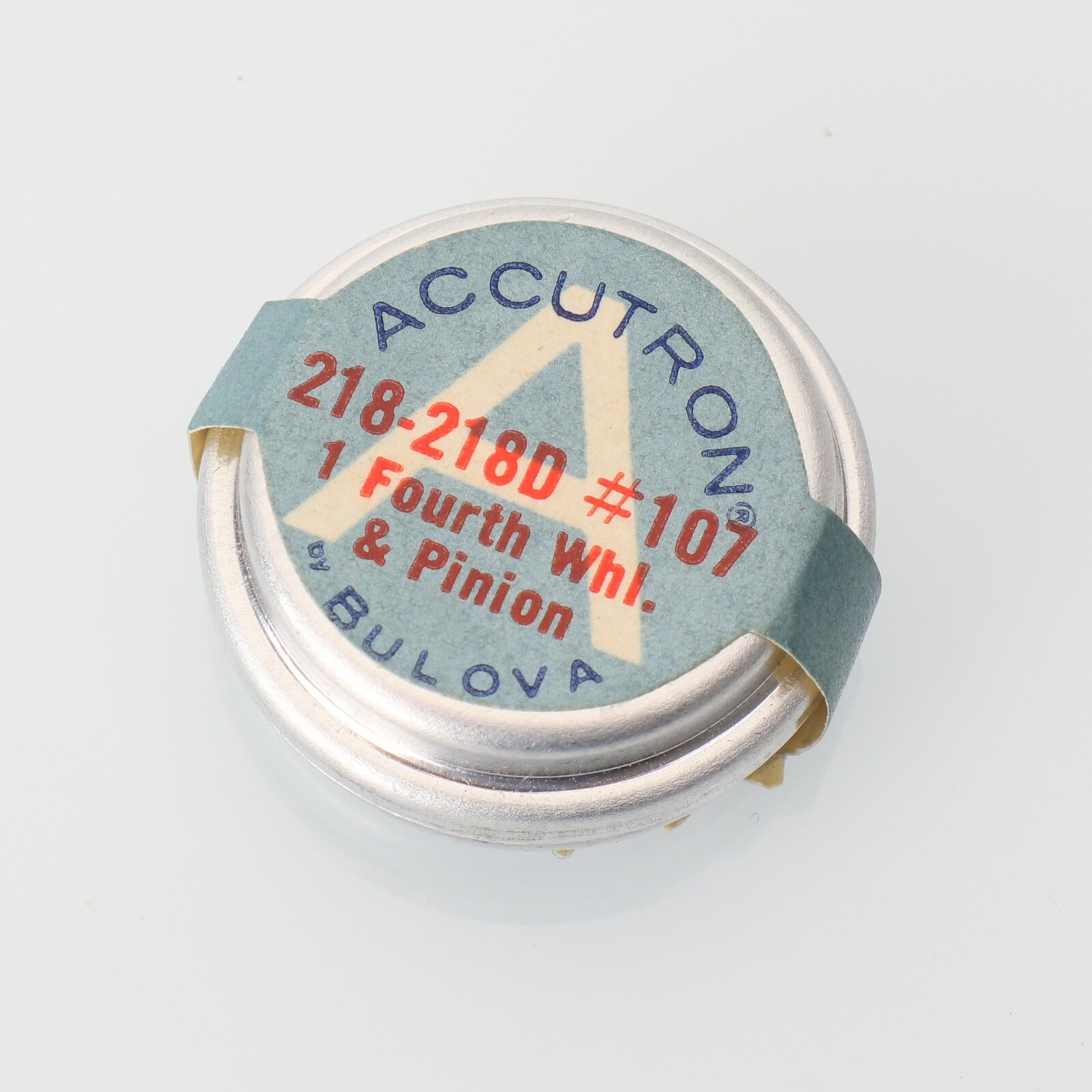 Bulova Accutron 218 – 218D Fourth Wheel & Pinion #107 New Old Stock Watch Part