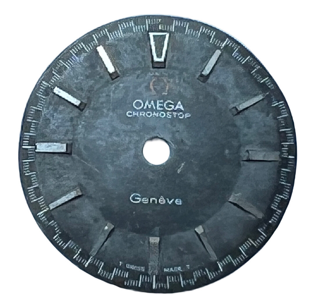Vintage Omega Chronostop Watch Dial 28mm