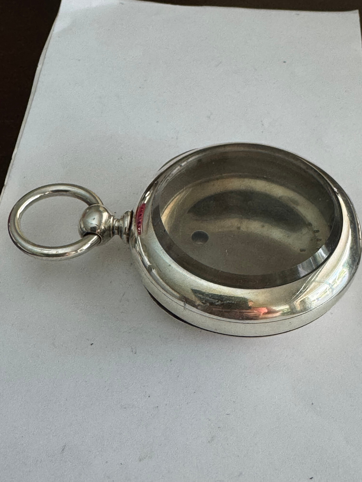 VINTAGE 18 SIZE DUEBER NEWPORT COIN SILVER POCKET WATCH CASE KEY WIND KEY SET
