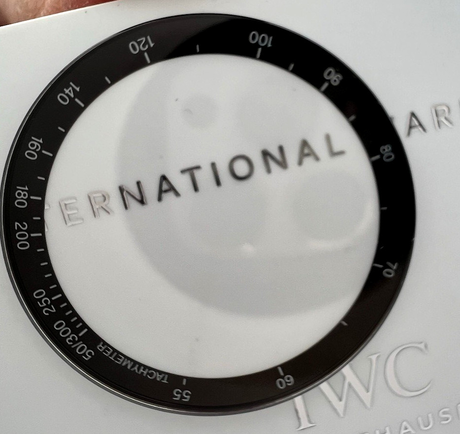 IWC / PORSCHE DESIGN RARE WATCH SAPPHIRE CRYSTAL 3700 S NEW FLAWLESS Swiss Made