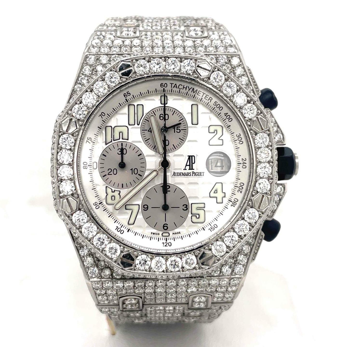 Audemars Piguet Royal Oak Offshore 42 mm Custom Bust Down 25721ST.OO.1000ST.07.A