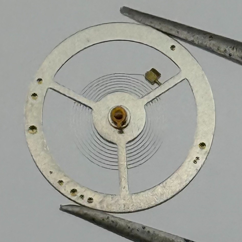 EB 8800 Balance Wheel Complete And Spring 12”’ Renata 1309 Watch Movement Parts