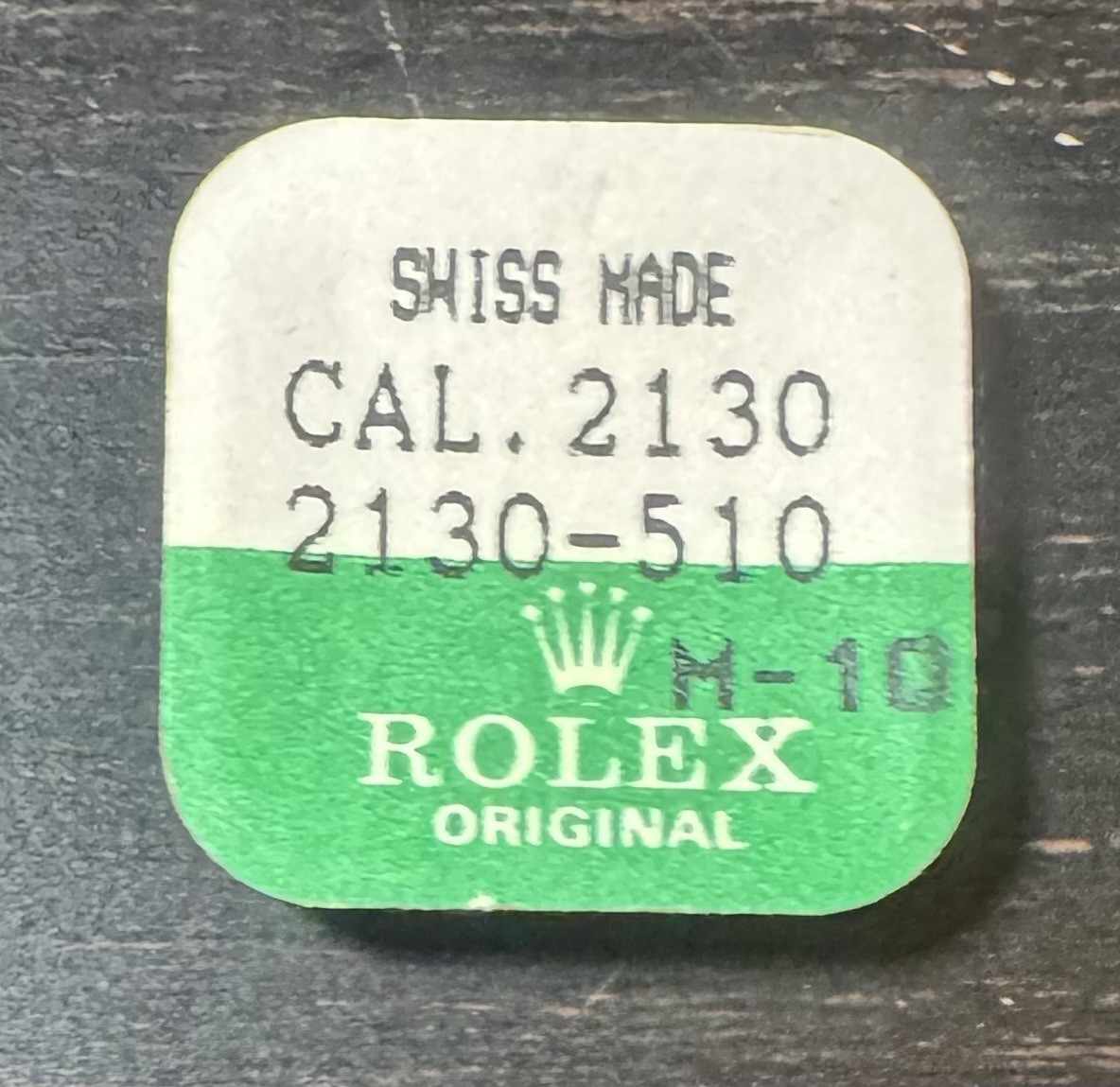 Rolex Cal. 2130 Part 510 Drive Wheel For Ratchet Wheel 2130-510