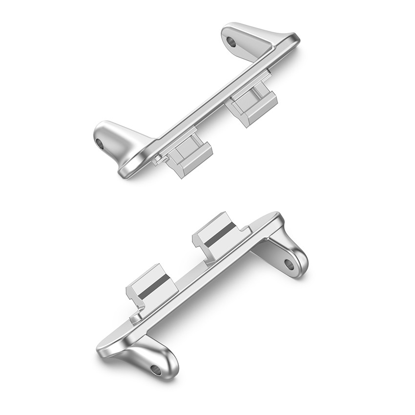 2PCS Zinc Alloy Watch Head Grain Watch Band Adapter Connector For Huawei Band 11