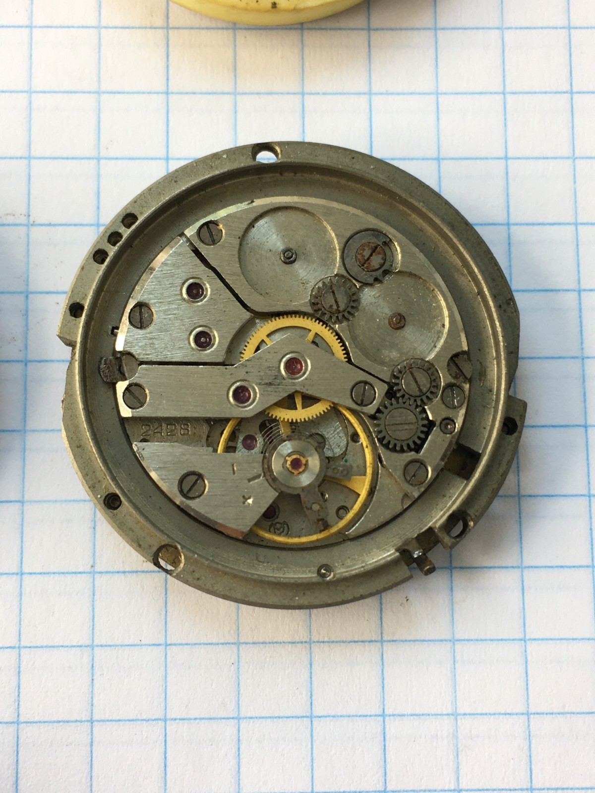 Lot of 10 Vintage men’s wristwatch movements Vostok, Slava, etc. USSR for parts