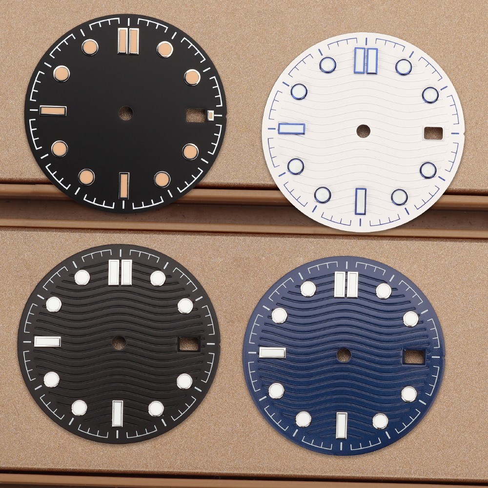 Modify Sea300 Mod 3C Luminous Metal Dail 30.50mm Dial For Seiko NH35 36 Movement