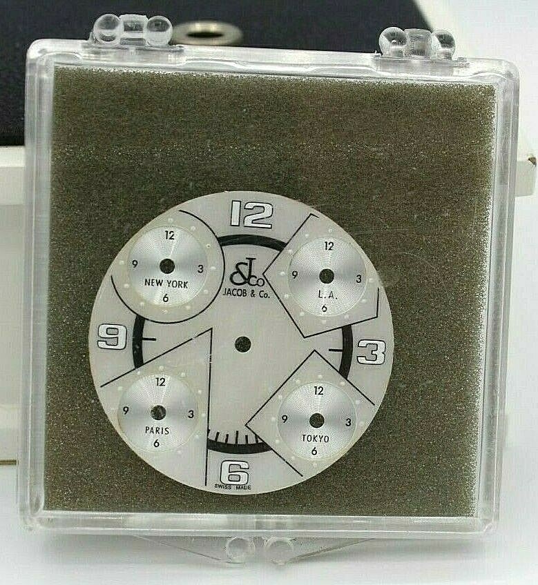 Authentic Jacob & Co. Mother Of Pearl Dial For 40mm Five Time Zone Watch