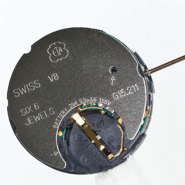 ETA G15.211 Quartz Movement 5 Hands Single Calendar Movement Replacement