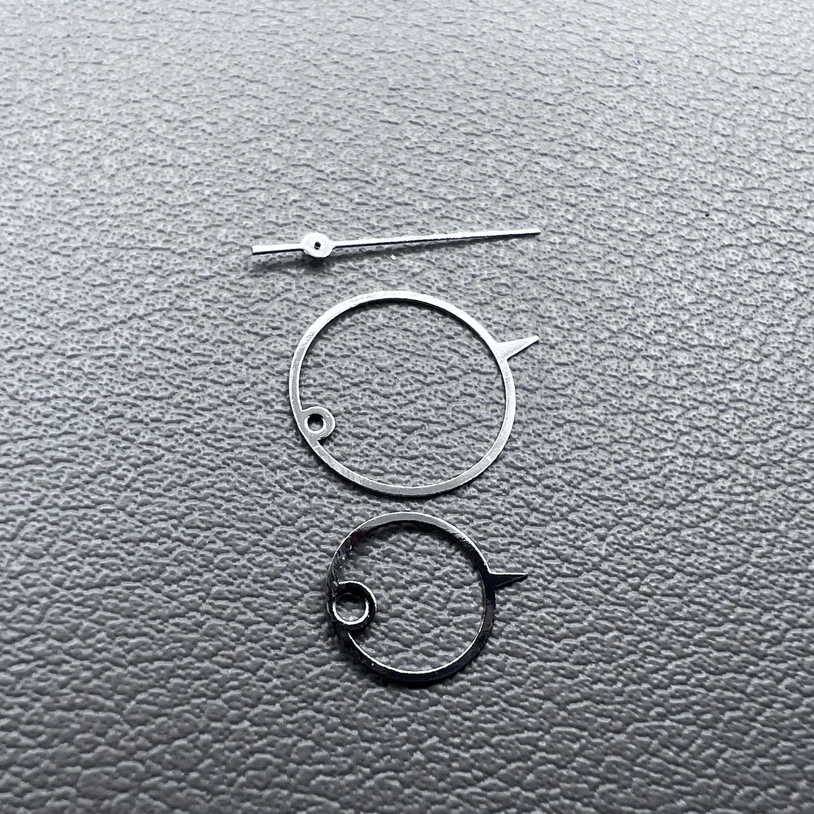 2 Sets 11mm Watch Hands Round Pointed Irregular Fashion for Miyota 2035 Movement