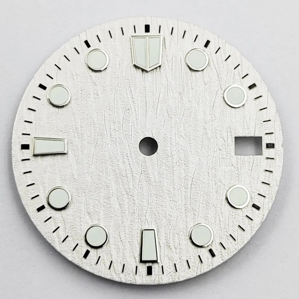 28.5Mm Watch Dial for NH34 NH35 NH35A with Date Window Luminous Watch Faces Fit