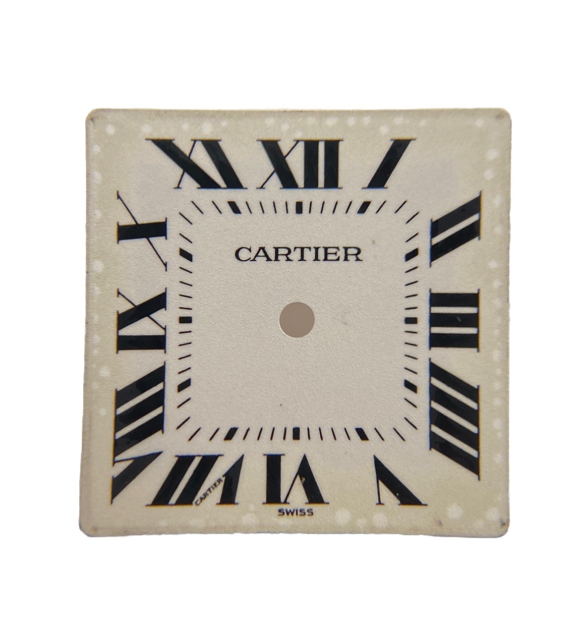 Original Cartier Tank Française 2301 Cal 157 Cream Midsize Dial VC100452