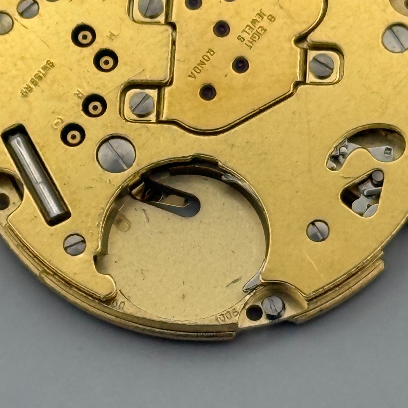 Ronda 1006 Watch Movement Quartz Swiss 8 Jewels Vintage Parts Repair 23.9mm