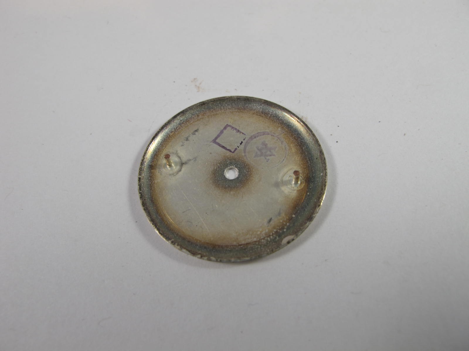 BENRUS MENS VINTAGE SELF WINDING OLD STOCK WATCH DIAL 27.45MM WILD MARKERS