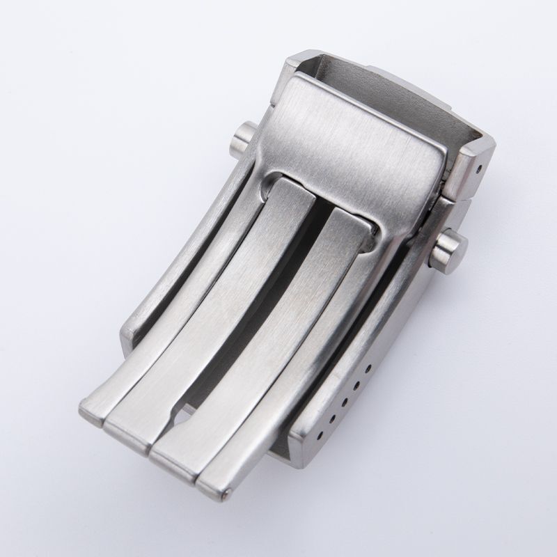 Fit for Breitling Watch Strap 18mm SS Fold Adjustable Deployment Buckle Clasp