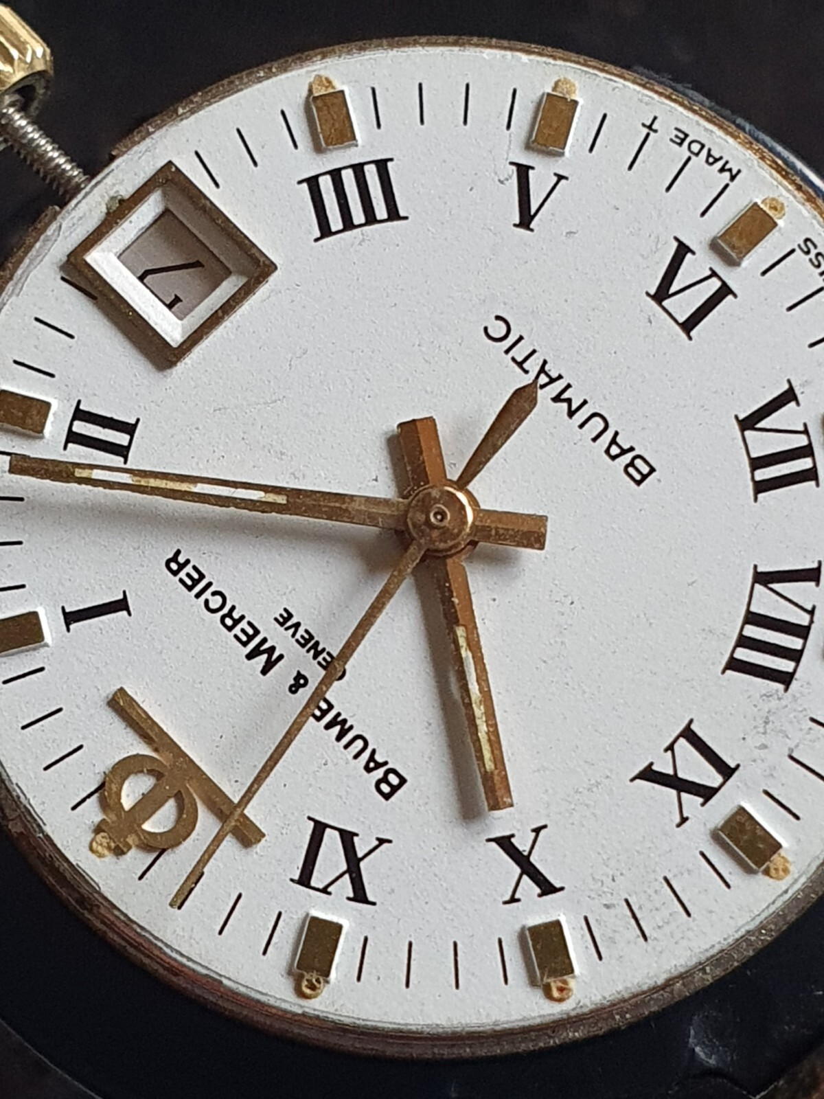 Movimento automatico Baume & Mercier originale Cal. BM 860