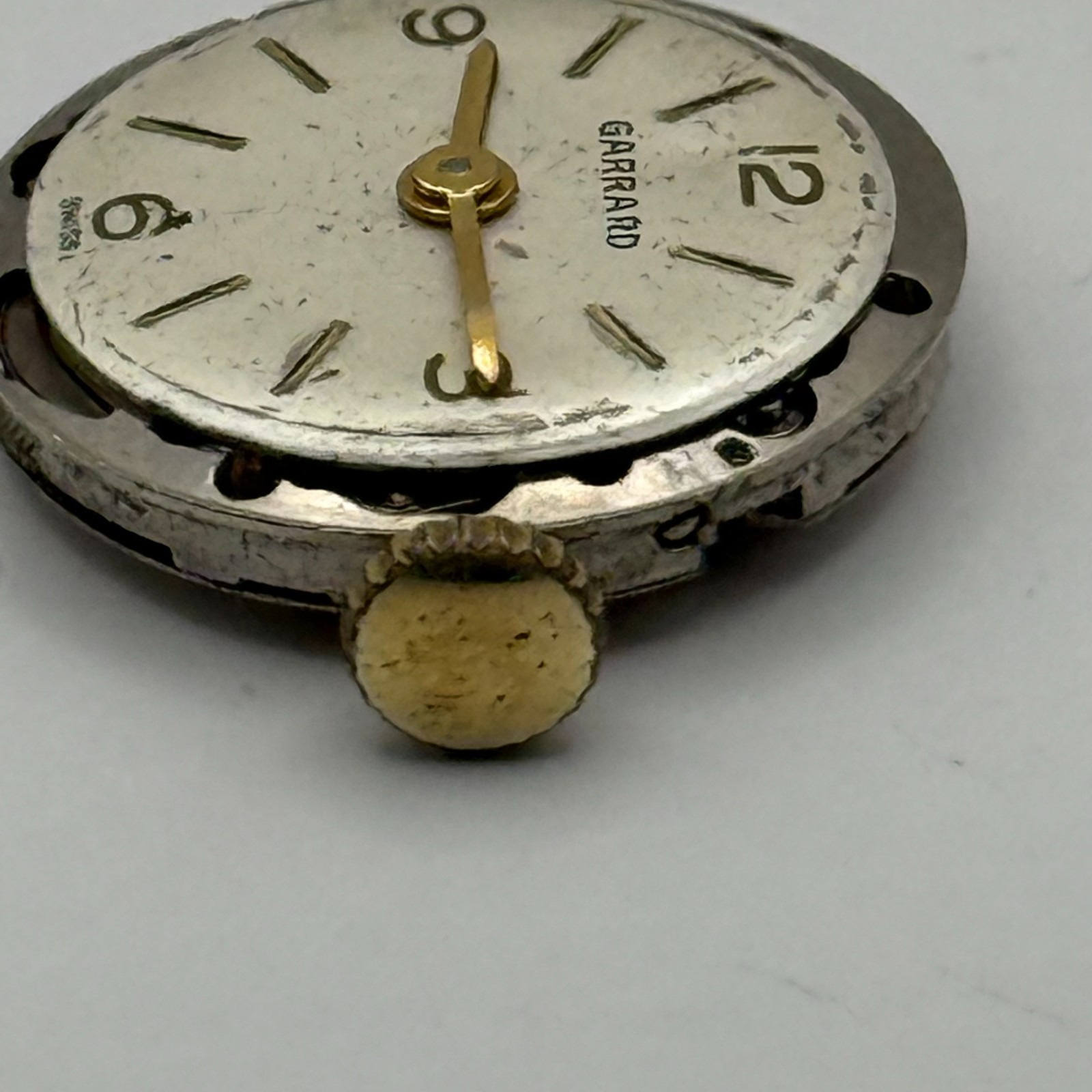 ETA 2510 Watch Movement Garrard 17 Jewels Ladies Manual Wind Vintage Parts 17.5m