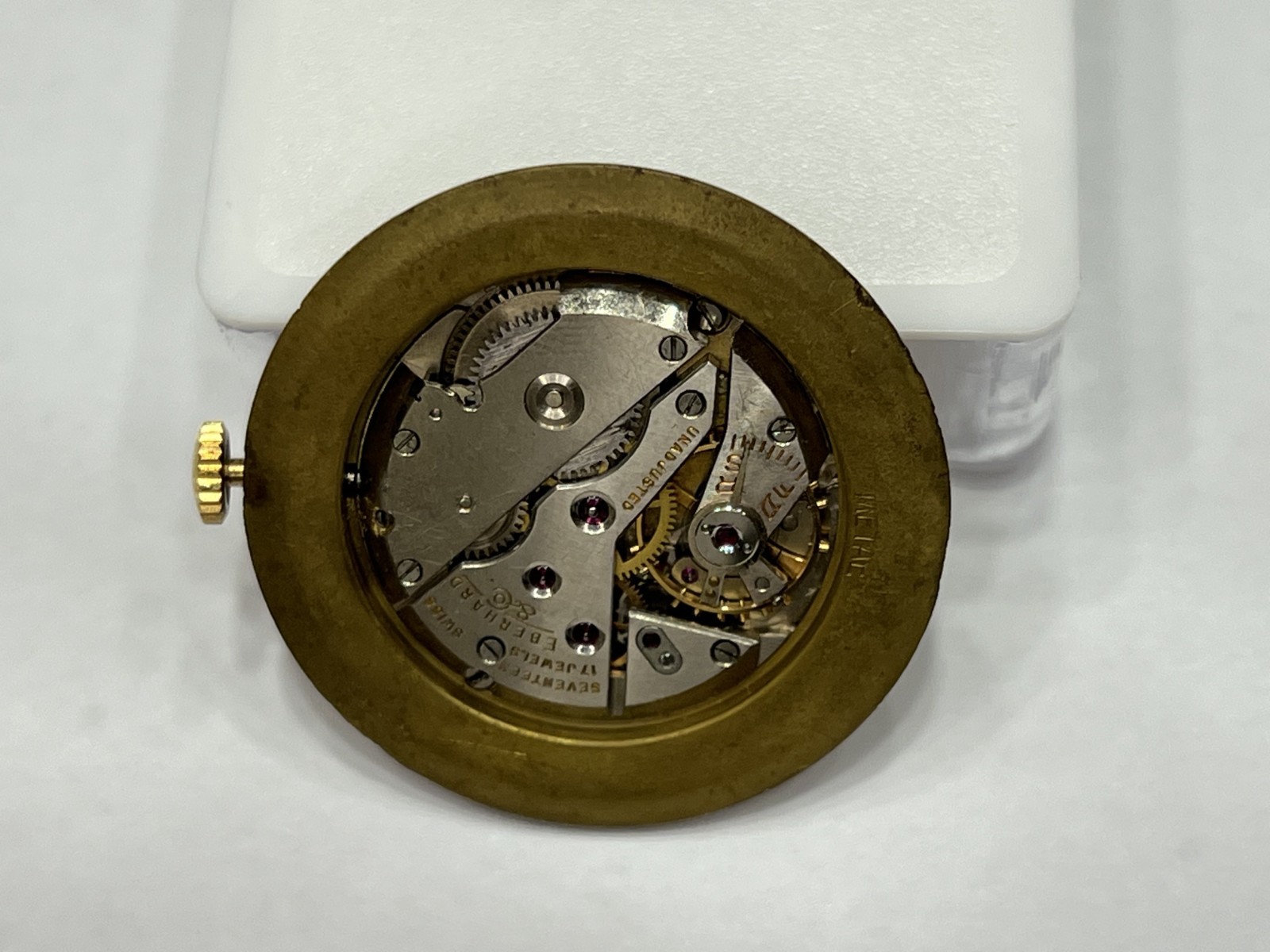 Eberhard & Co Manual Movement 17 Jewels Swiss Made Running