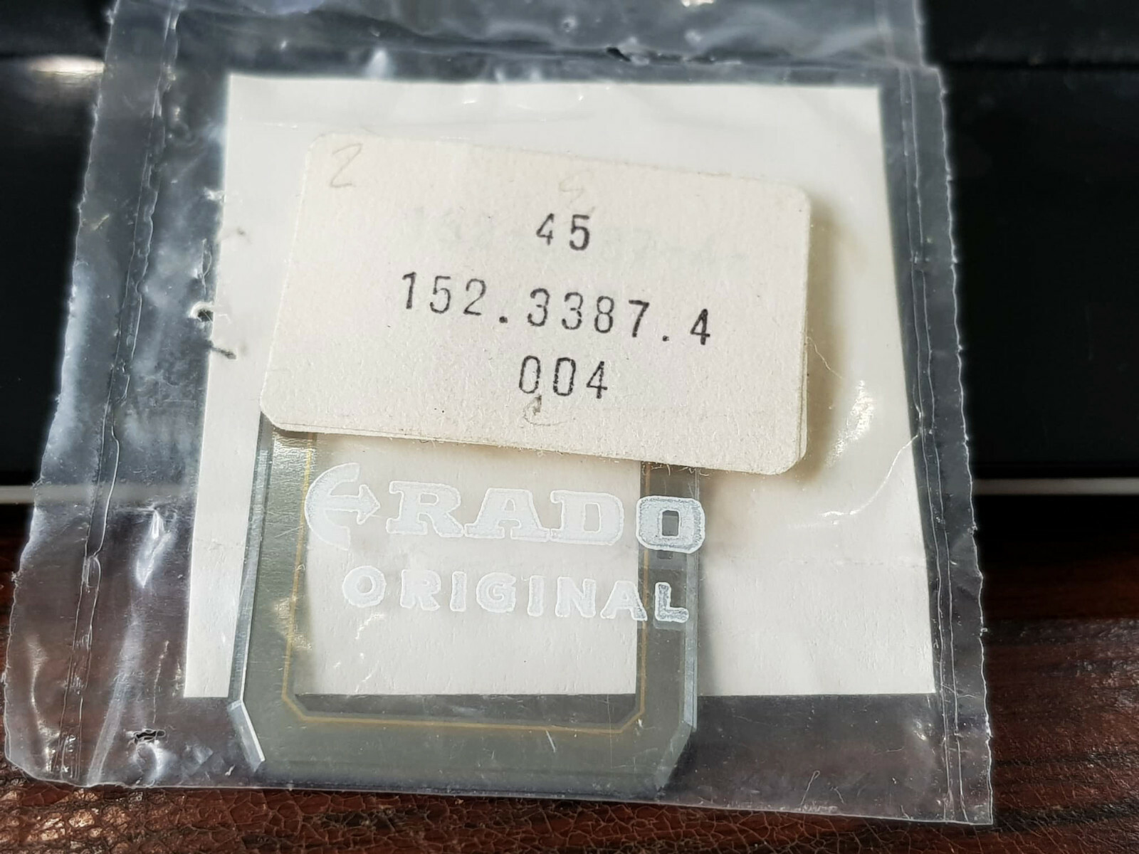 NOS Original Crystal for Rado Diastar Florence Drop down choose.