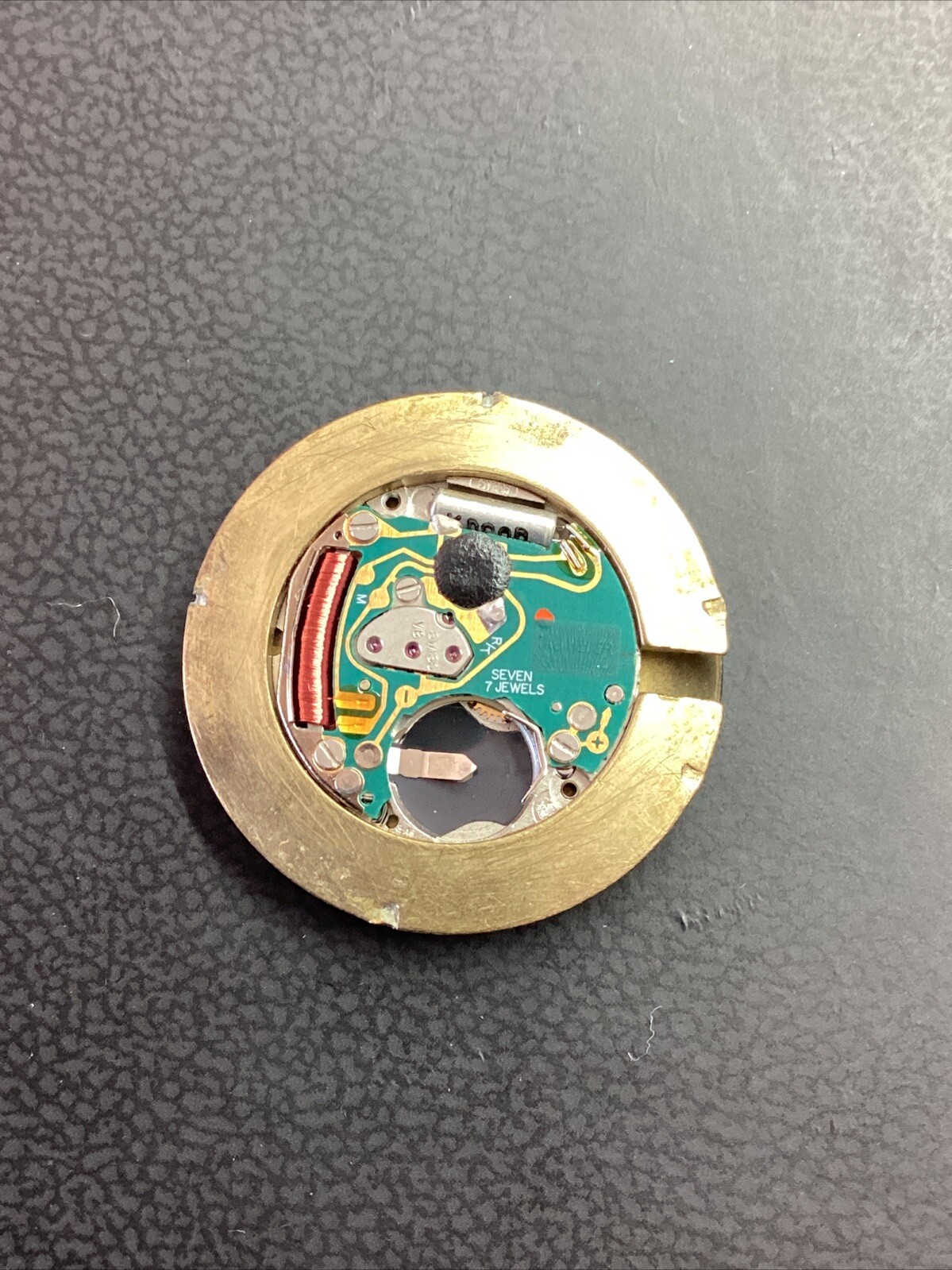 Jules Jurgensen Watch Movement 7J Diamonds Navy Blue