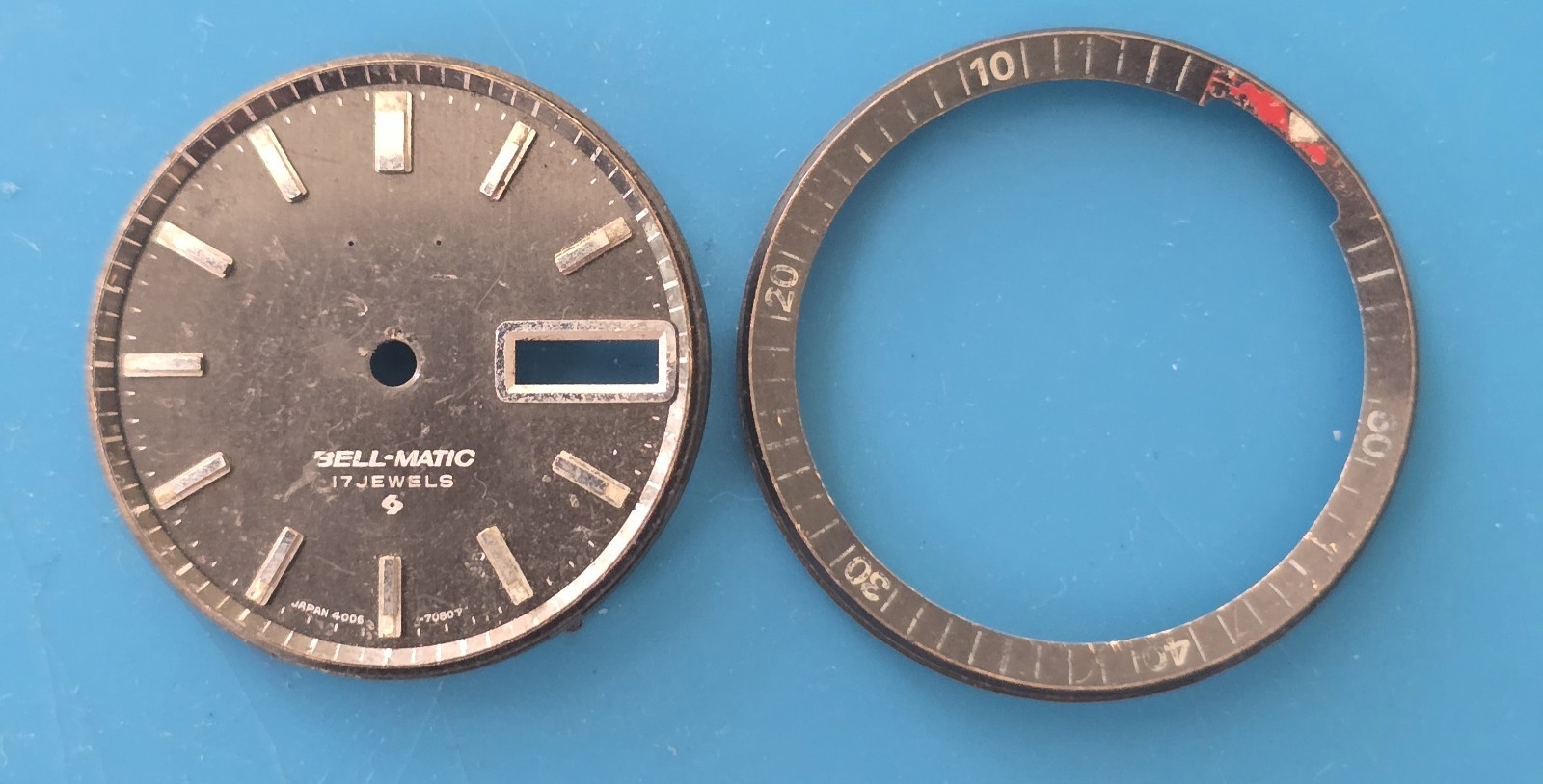 Seiko Bell-Matic 4006-7080T Black Dial & Inner Rotating Bezel Genuine…