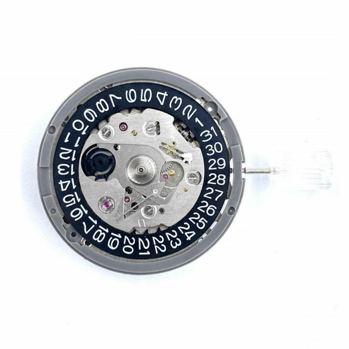 GENUINE FOR SEIKO (SII) NH35/NH35A AUTOMATIC WATCH MOVEMENT DATE CROWN @4 BLACK