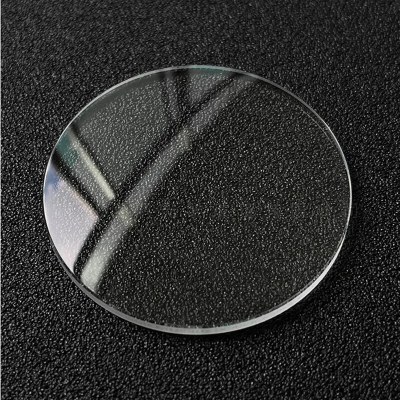 1.2mm Single Dome Mineral Watch Crystal 18mm-40mm Round Watch Glass Replace Lens